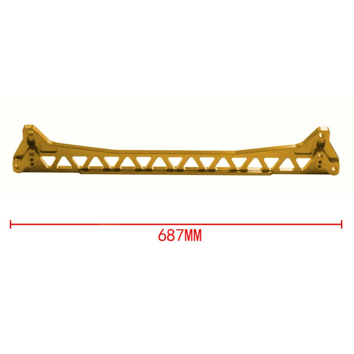 Bethesda Industrial Rear Lower Control Arm Subframe Brace Tie Bar for 1992-1995 Honda Civic EG 88-95
