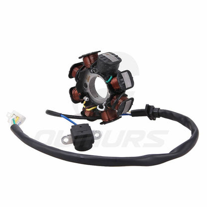 Bethesda Industrial 8 Pole 5 Wire Ignition Stator Magneto For ATV Go Kart Moped 125cc 150cc New