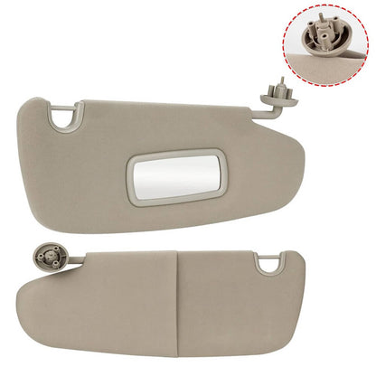 Bethesda Industrial 2Pcs Sun Visor Set Left & Right For 2002-2009 Dodge Ram 1500 2500 3500 Beige