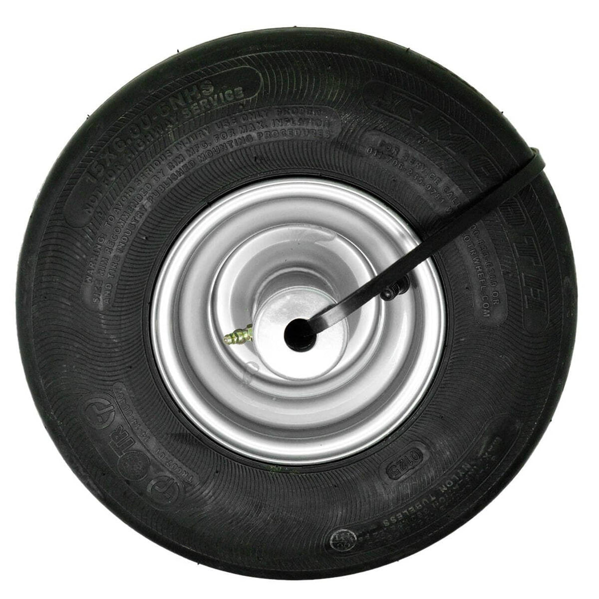 Bethesda Industrial Genuine OEM Hustler 606746 Wheel 15X6.00-6 for 104-inch RD SUPER 104