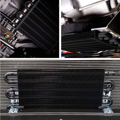 Bethesda Industrial 4 Row Remote Transmission Oil Cooler Auto-Manual Radiator Converter Universal