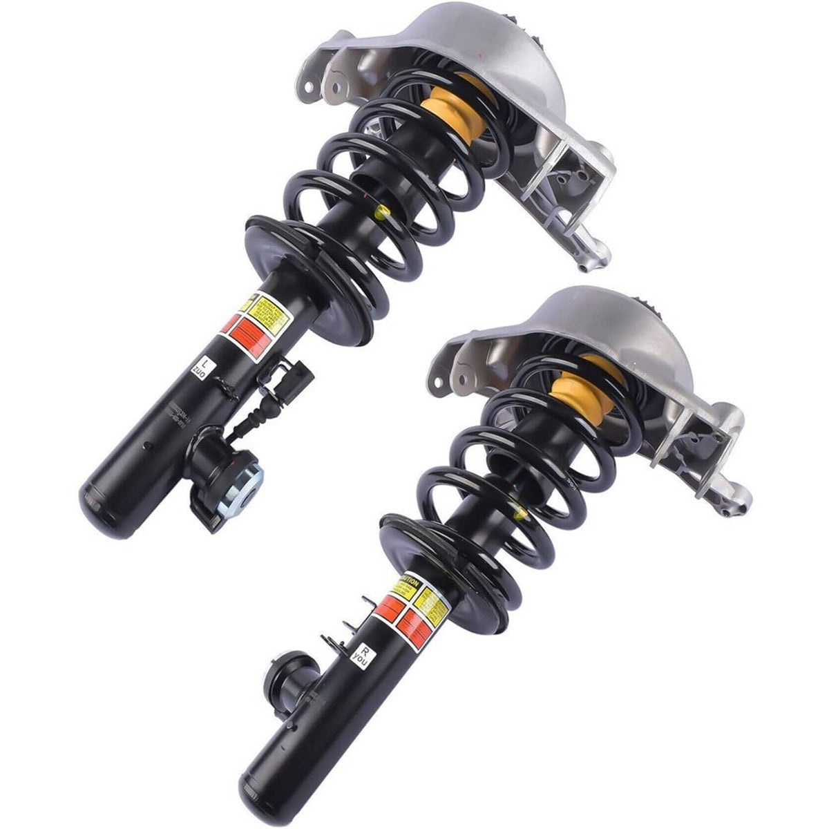 Bethesda Industrial 4Pcs Front Rear Shock Struts Assys Electronic For Audi Q5 SQ5 2009-17 8R0513025