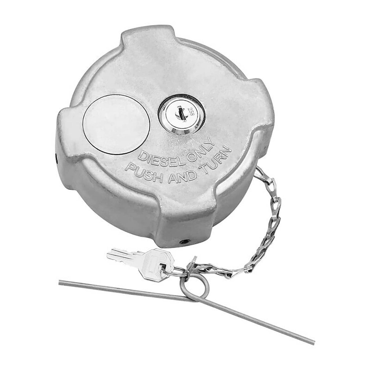 Bethesda Industrial 2x Locking Diesel Fuel Cap 0337017002 for 1996-18 Freightliner Cascadia Columbia