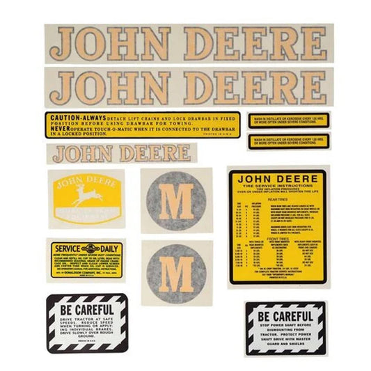 Bethesda Industrial Decal Set Vinyl fits John Deere M