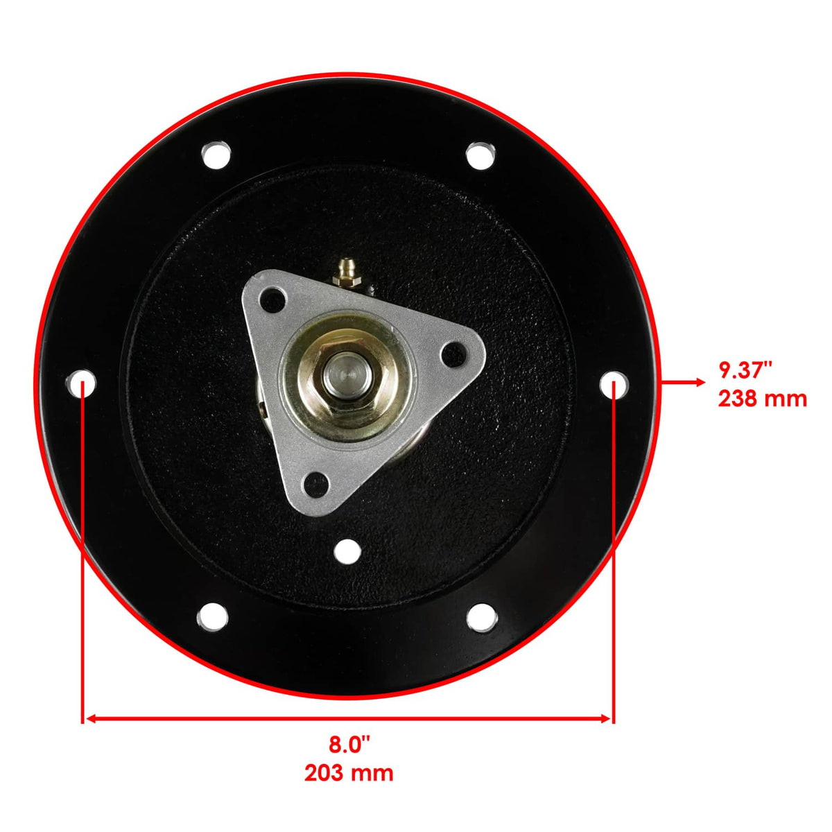 Bethesda Industrial 3 Deck Spindle For Toro 48 52 60 Inch Deck Z Master 400 410 450 500 107-8504