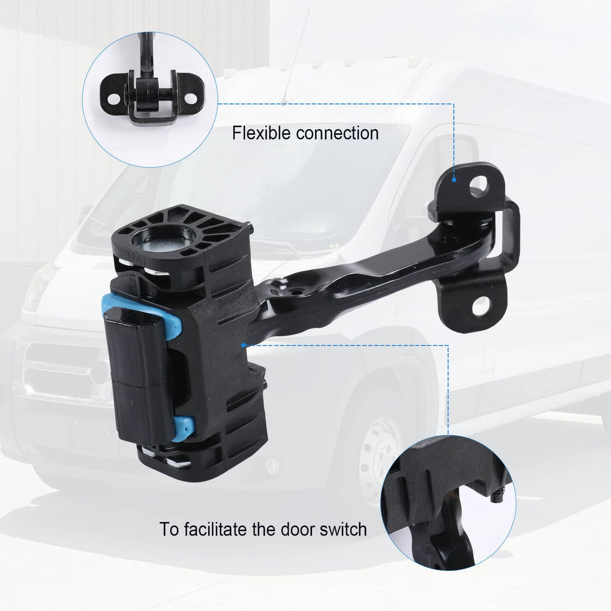 Bethesda Industrial Front Door Check Strap Fit For 2014-2020 Ram Promaster 1500 2500 3500 68169379ae