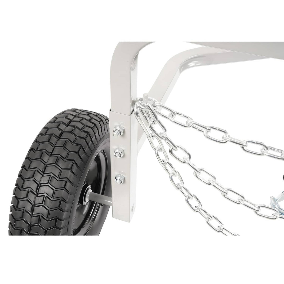 Bethesda Industrial Heavy-Duty Steel Log Skidder Arch Holder Set Logs Trailer Strong Load-bearing