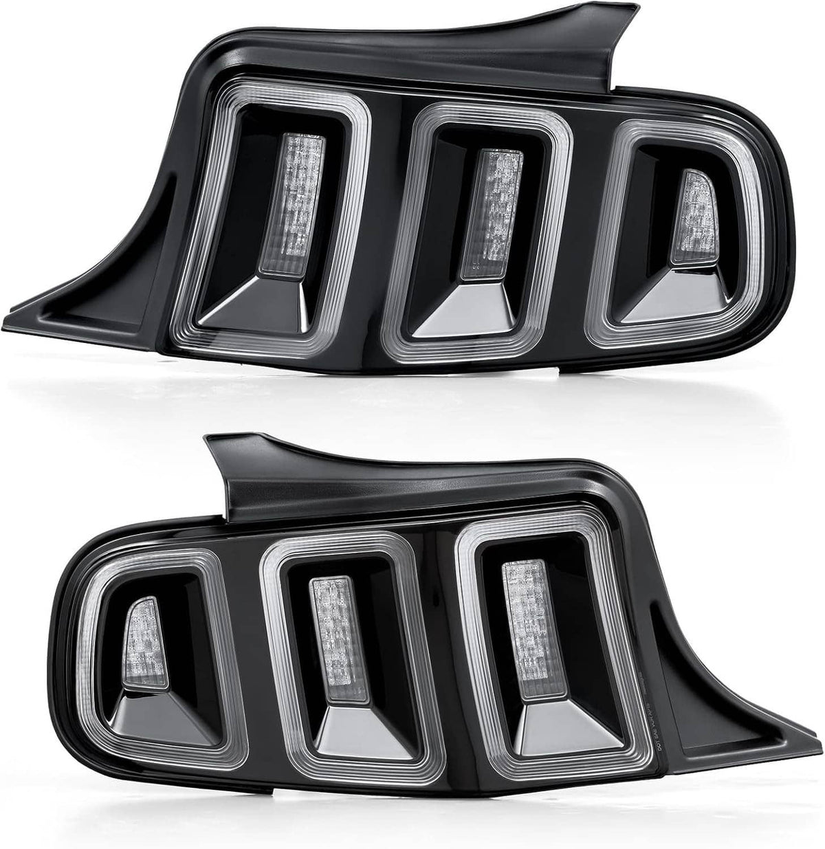 Bethesda Industrial For 2010-2014 Ford Mustang Full LED w/ Sequential Tail Lights Black Brake Lamps