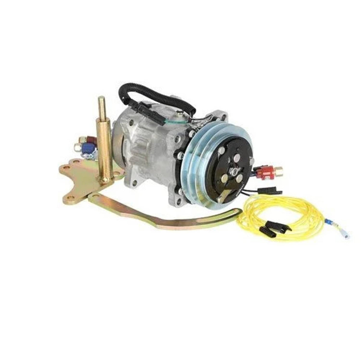 Bethesda Industrial Air Conditioner Compressor Conversion Kit Sanden Style fits John Deere 4230