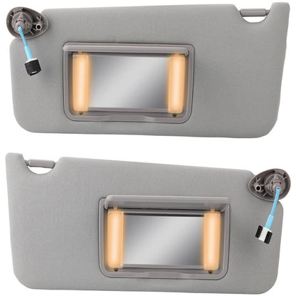 Bethesda Industrial 2x Sun Visor w/LED Light Mirror Set For 2008-2017 Honda Accord 83280-TA5-A51ZA