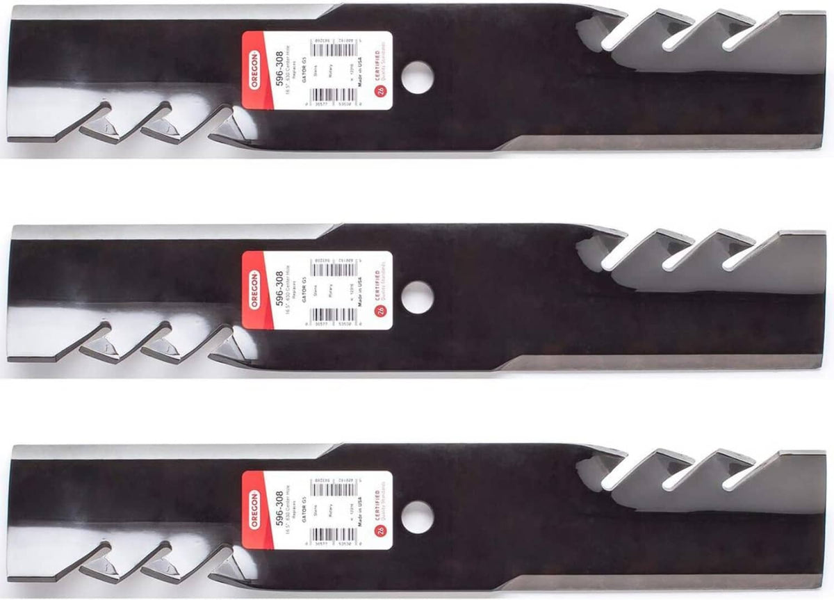 Bethesda Industrial 3PK Oregon Gator Mulching Blades for Bad Boy 038-5350-00 038-5350-0050