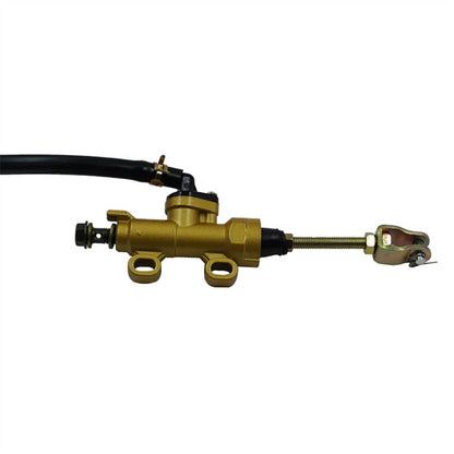 Bethesda Industrial SILVER Rear Brake Master Cylinder Pump For Motorcycle Go Kart ATV Dirt Pit Bike