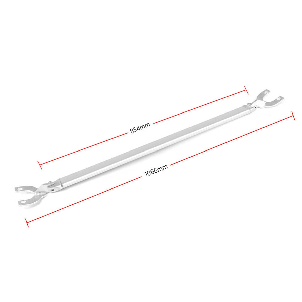 Bethesda Industrial Silver Rear Strut Tie Bar for Civic EG EK 92-00 Del Sol 93-97 Integra DC2 94-01