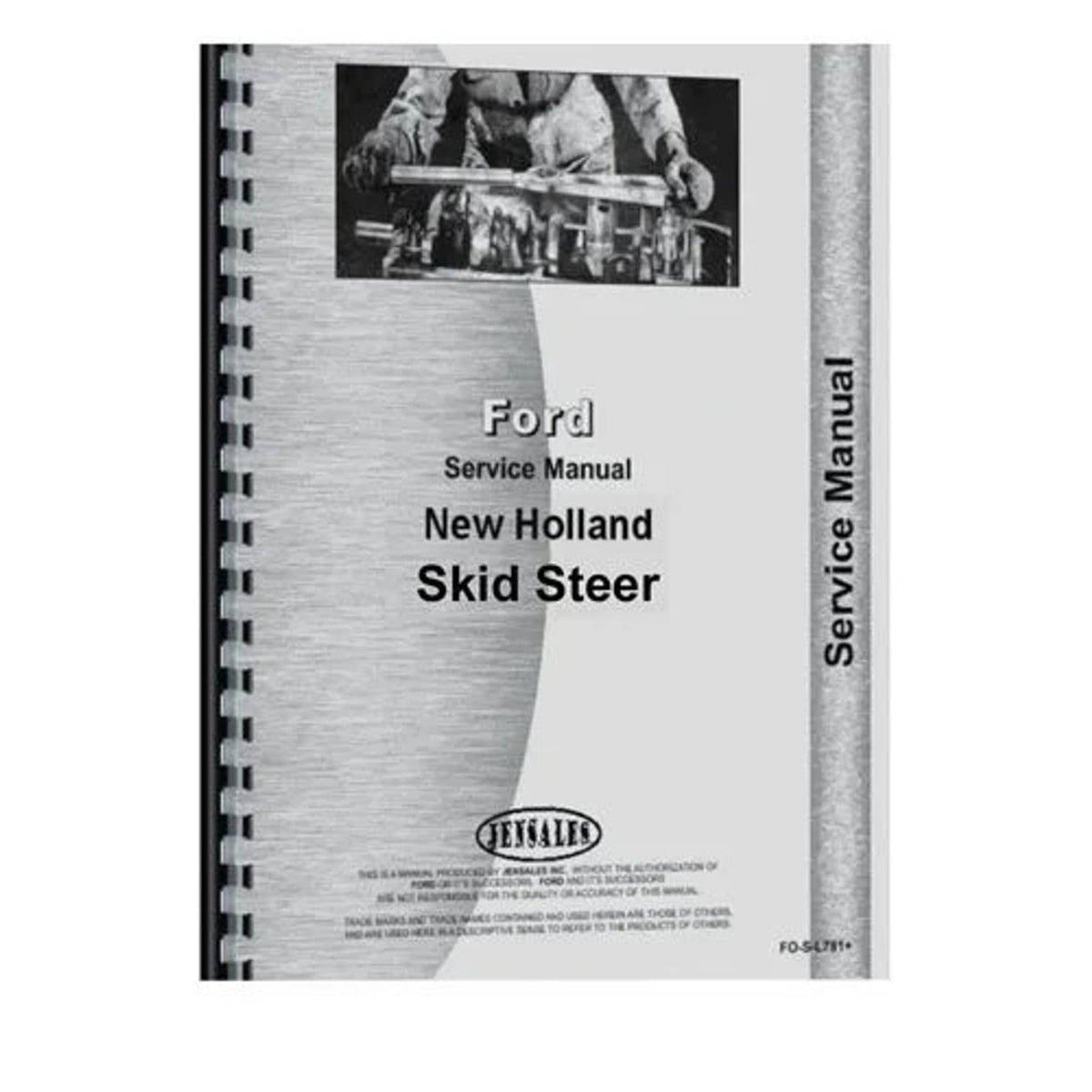 Bethesda Industrial Service Manual fits New Holland L225 L325 L425 L445