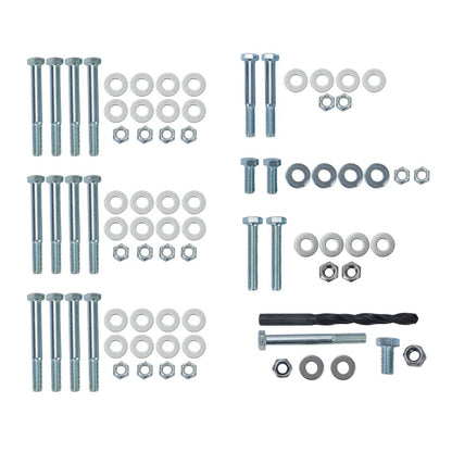 Bethesda Industrial 4" Block Lift Kit Heavy Duty Powder Coated For Yamaha Golf Cart G29 Drive Model