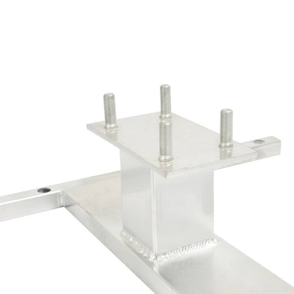 Bethesda Industrial Aluminum H-Mount Trailer Spare Tire Carrier For 6-Lug Wheels w/Mounting Hardware