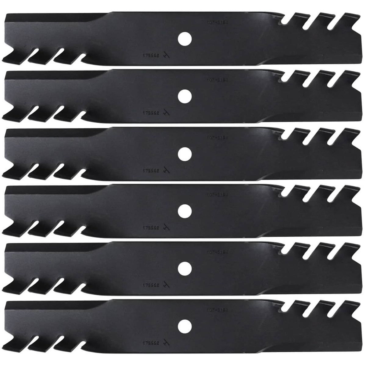 Bethesda Industrial OEM Toro 48" Deck Atomic Lawn Mower Blades 107-3195-03 Set of 6
