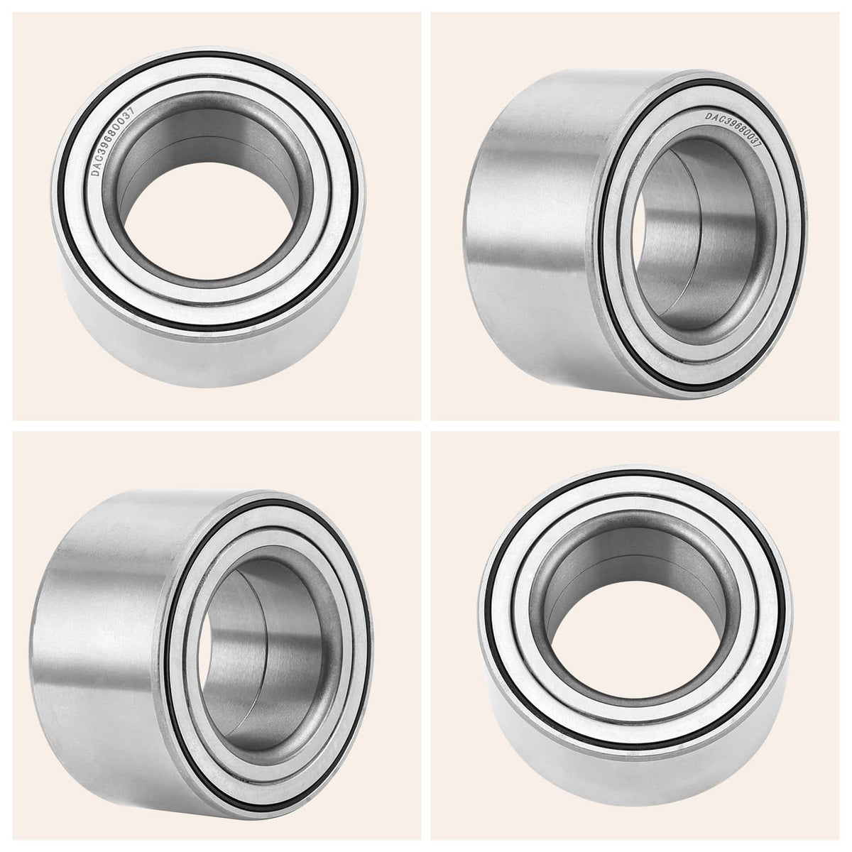 Bethesda Industrial New Front And Rear Wheel Bearing For Can-Am Maverick X3 Max 4x4 Turbo 2017-2023