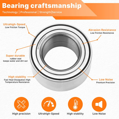 Bethesda Industrial Replacement Wheel Bearings Fit for Can-Am Maverick X3 Model 2017-2023 293350129