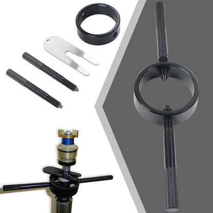 Bethesda Industrial Universal Motorcycle Fork Spring Compressor Tool and Fork Oil Level Tool Kit