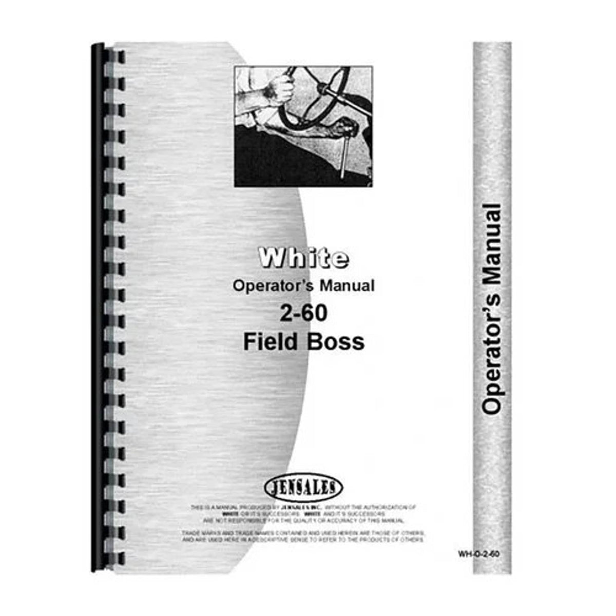 Bethesda Industrial Operator's Manual fits White 2-60