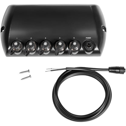 Bethesda Industrial 408450-1 5 Port Ethernet Switch, Black - Replace for Humminbird AS ETH 5PXG