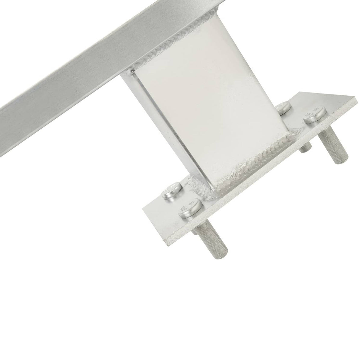Bethesda Industrial Aluminum H-Mount Trailer Spare Tire Carrier For 6-Lug Wheels w/Mounting Hardware