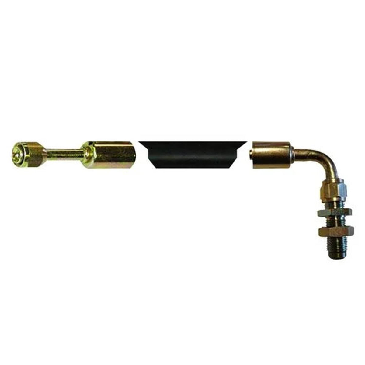 Bethesda Industrial Compressor to Condenser Hose - Cab End fits International 4166 4186 66401C1