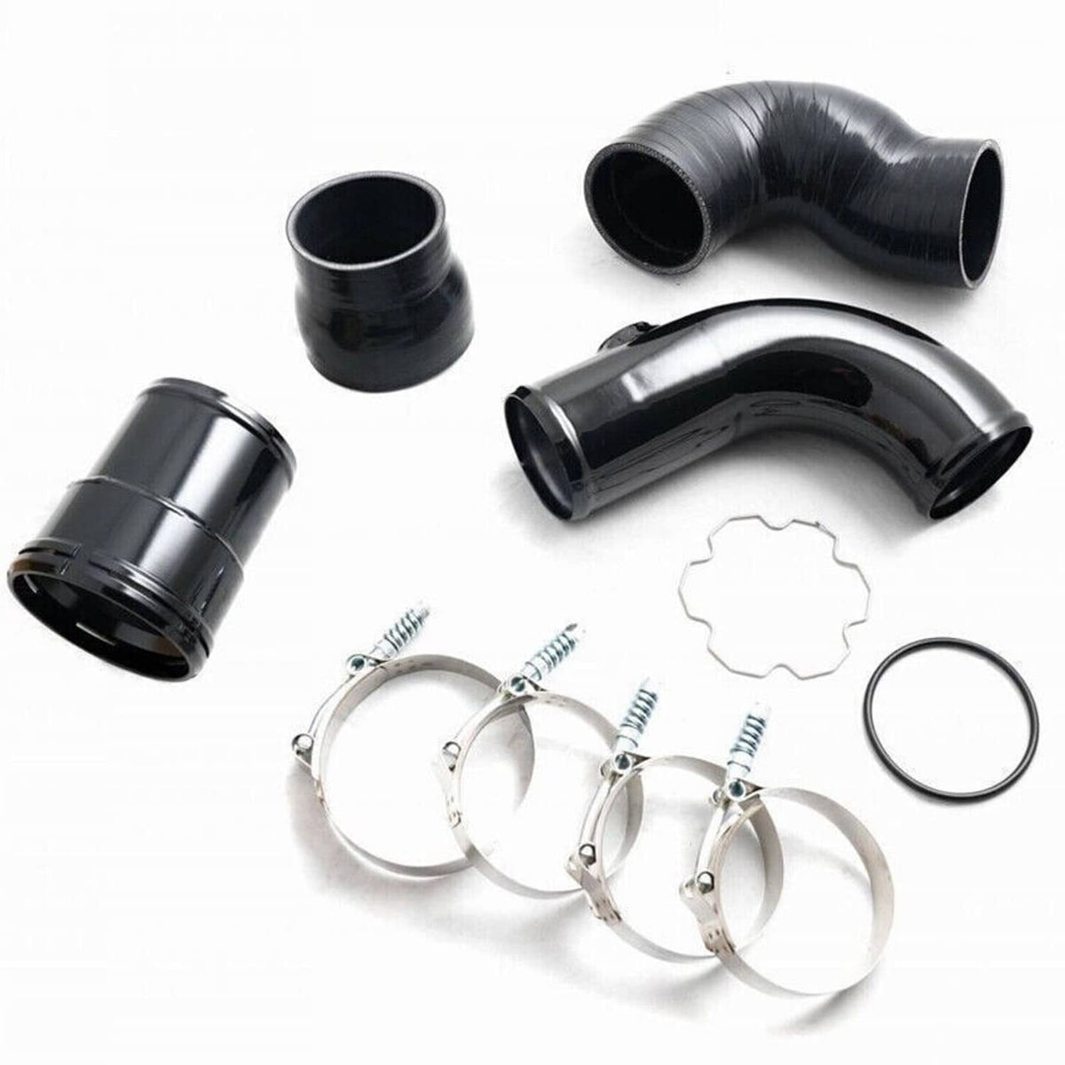 Bethesda Industrial Cold & Hot Side Intercooler Pipe Boot Kit for 11-16 Ford 6.7L Diesel Powerstroke
