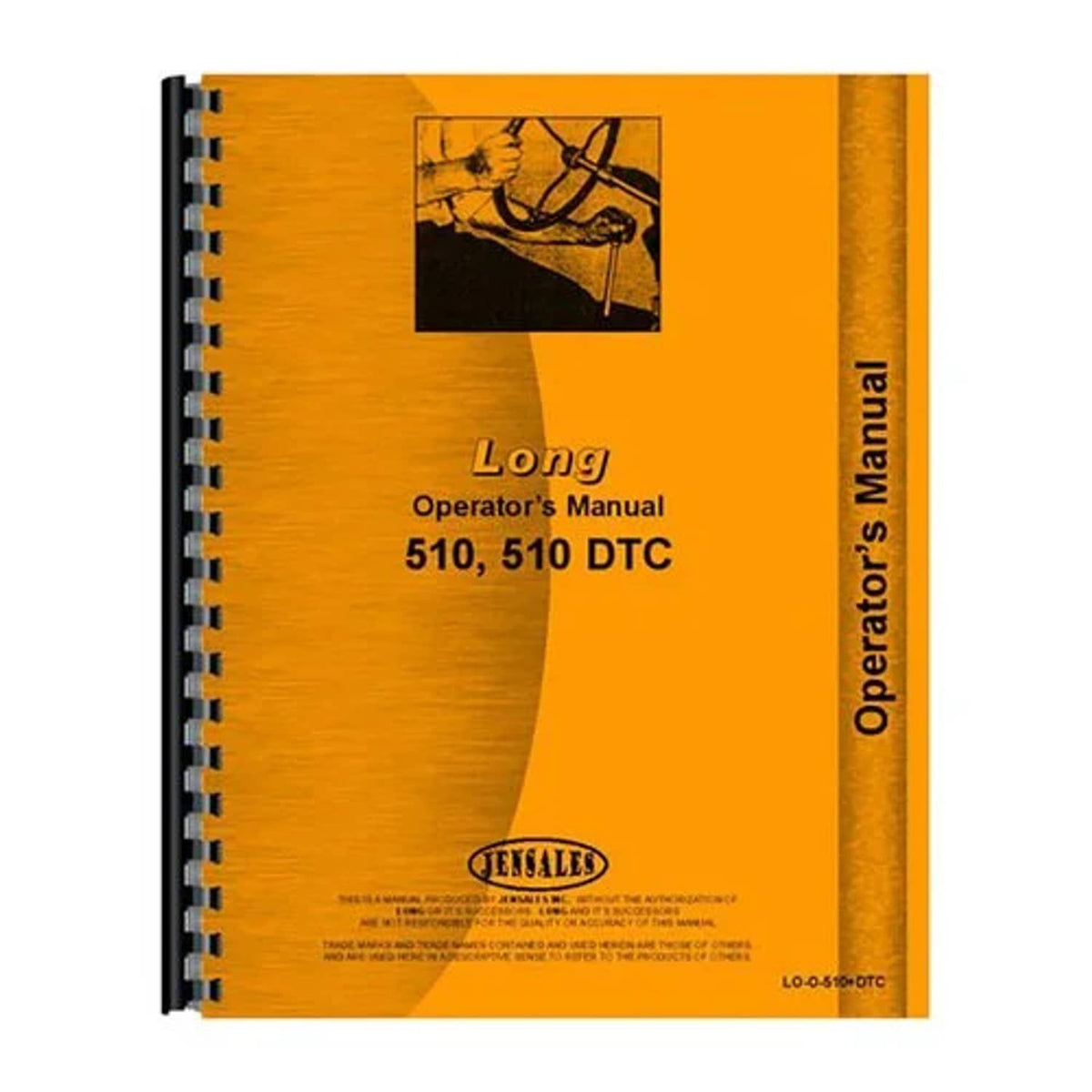 Bethesda Industrial Operator's Manual fits Long 510 510 510 510