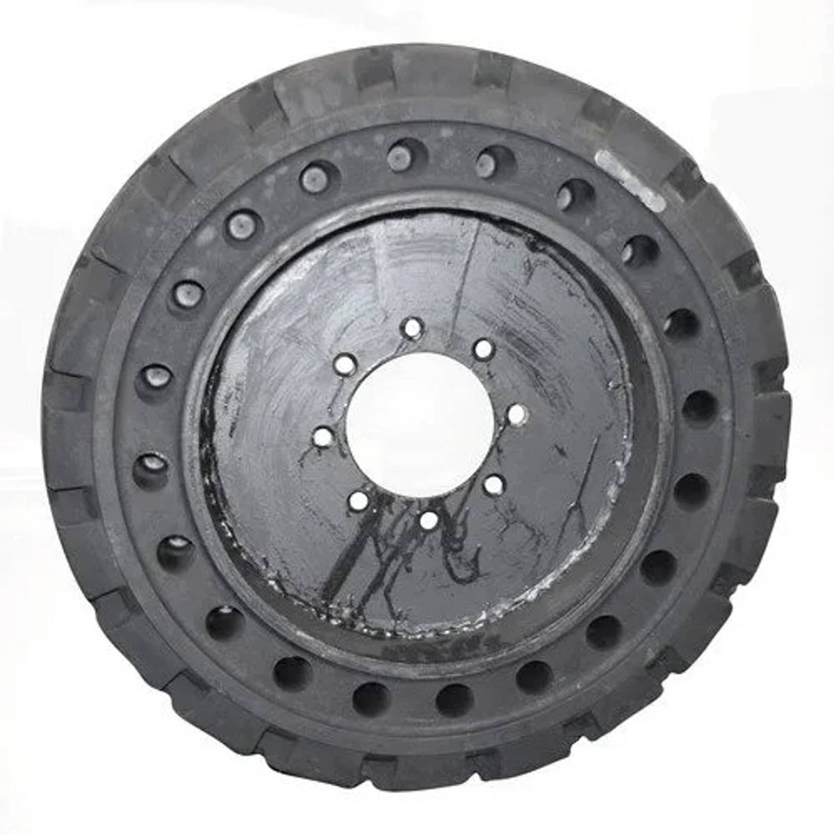 Bethesda Industrial Solid Tire – 12 x 16.5 - Left Hand fits John Deere fits New Holland fits Case