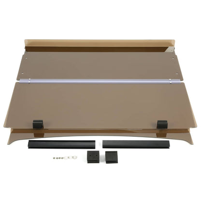 Bethesda Industrial Golf Cart Tinted Folding Down Windshield For Yamaha Drive 2 Drive2 2017-UP