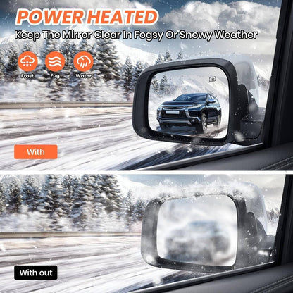 Bethesda Industrial Driver Side Mirror w/Manual Folding Blind Spot For 2011-2022 Jeep Grand Cherokee