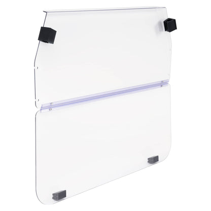 Bethesda Industrial For 16+ Evolution Classic Forester Golf Cart Windscreen Clear Vented Windshield