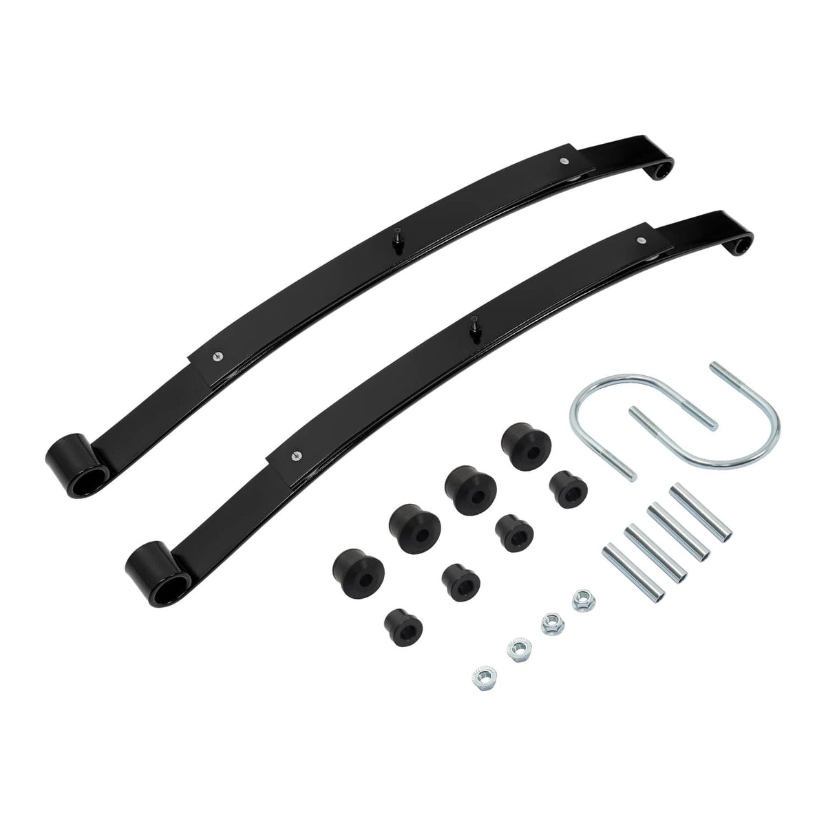Bethesda Industrial Rear 2 Leaf Spring Kit W/Bushing & Sleeves For Golf Carts EZGO RXV 2008-UP