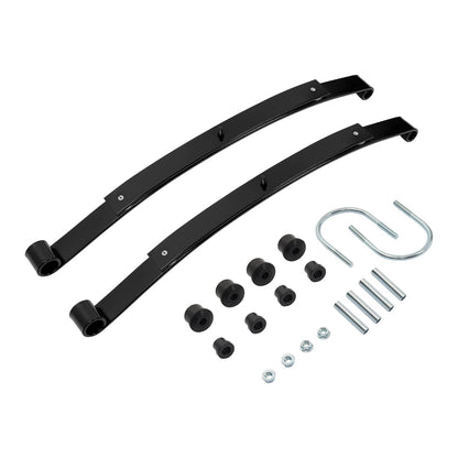 Bethesda Industrial Rear 2 Leaf Spring Kit W/Bushing & Sleeves For Golf Carts EZGO RXV 2008-UP