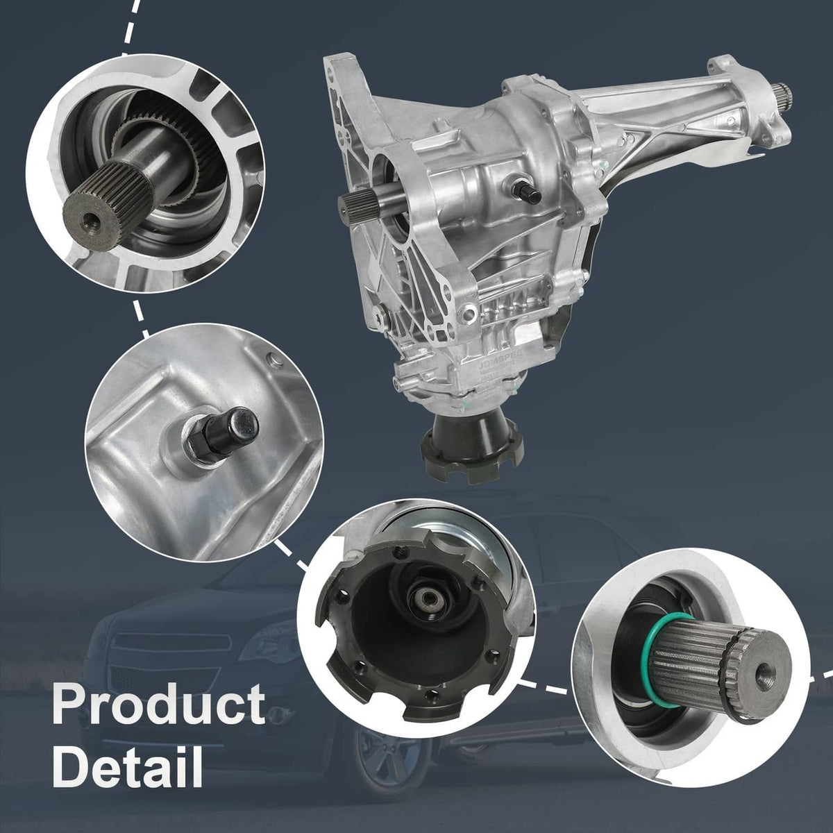 Bethesda Industrial Transfer Case Assembly For GMC Terrain Chevrolet Equinox 2.4L 2010-2017 84953426