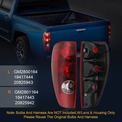 Bethesda Industrial Pair Tail Lights Lamps Left + Right For 2004-12 Chevy Colorado GMC Canyon Pickup