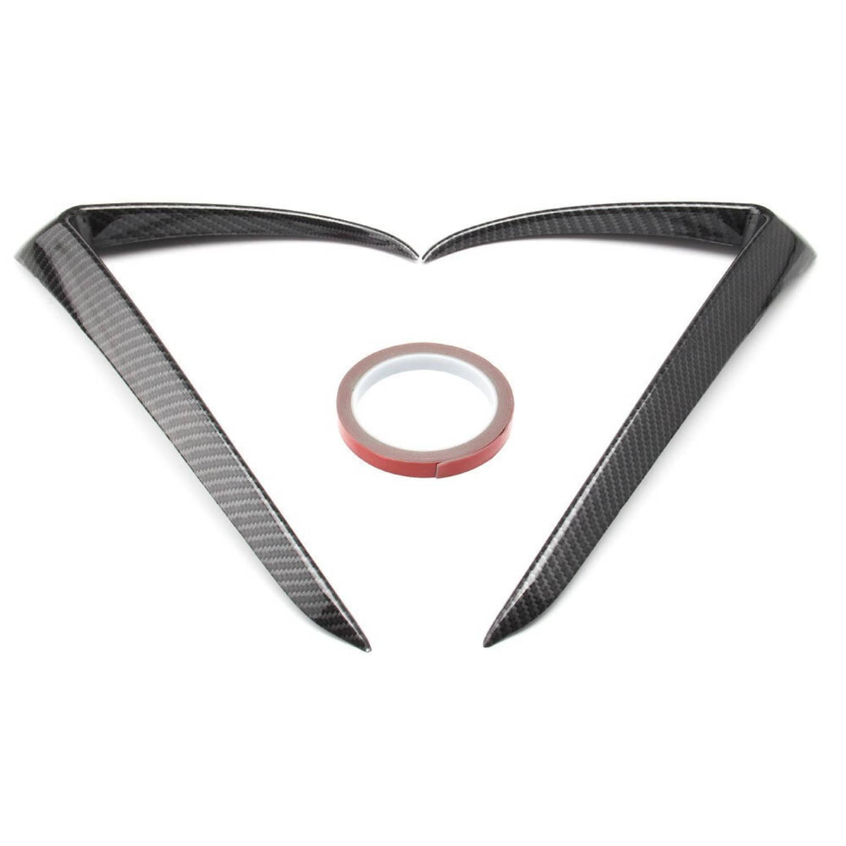 Bethesda Industrial Front Fog Light Eyebrow Cover Trim Carbon Fiber Style For 2017+ U8 Tesla Model 3