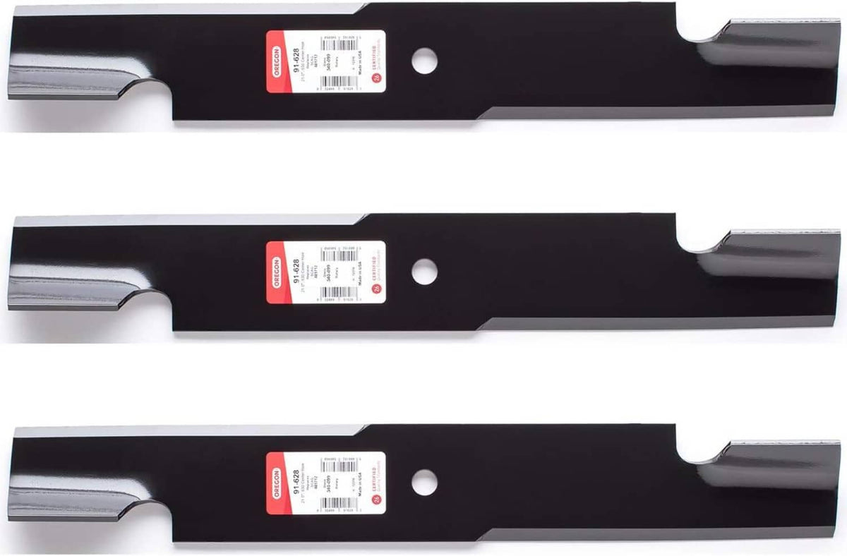 Bethesda Industrial 3PK 61" Oregon 91-628 Lawn Mower Blades for 481708 482879