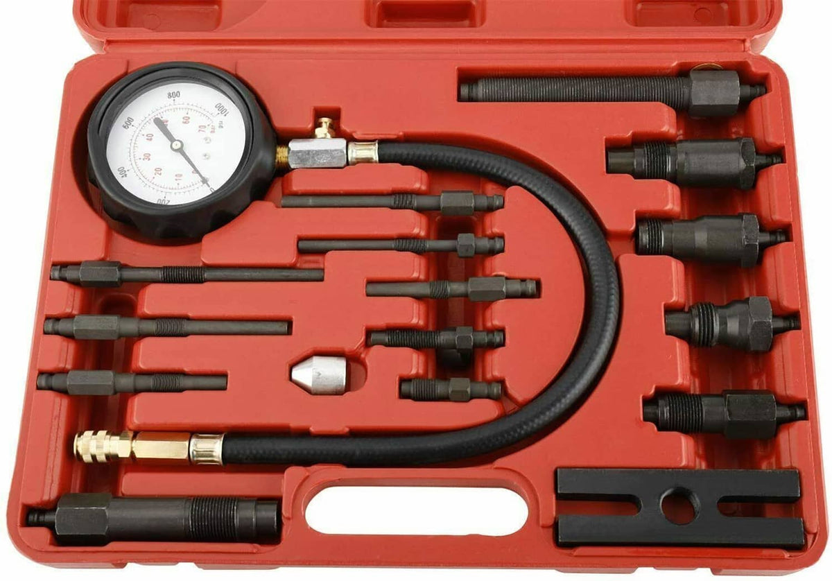 Bethesda Industrial Diesel Engine Cylinder Compression Tester Pressure Test Tool Kit Direct Indirect