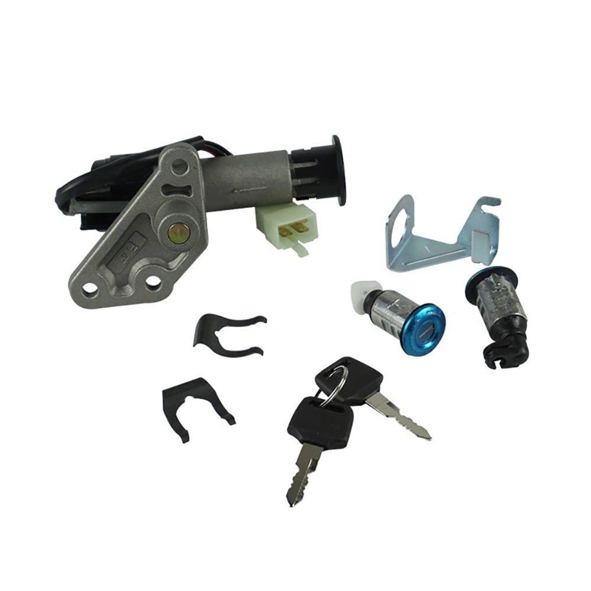 Bethesda Industrial Ignition Key Switch for GY6 50cc 150cc 139QMB for Scooter Moped