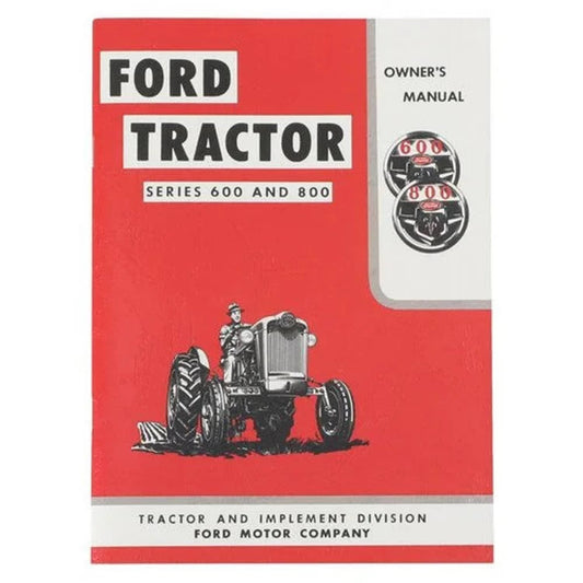 Bethesda Industrial Operator's Manual fits Ford 600 800