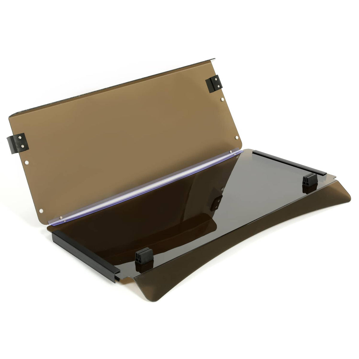 Bethesda Industrial Front Folding Tinted Windshield Windscreen For EZGO Express S4 L4 Golf Cart