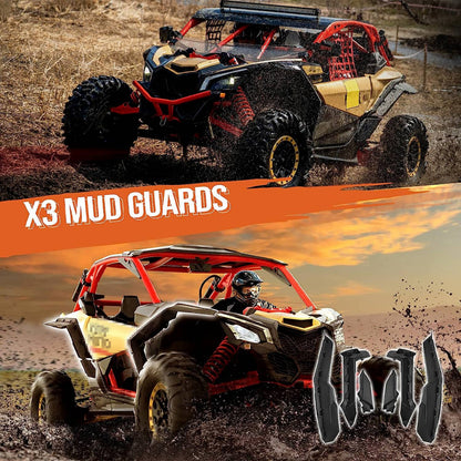 Bethesda Industrial UTV Extended Fender Flares Kits For Can-Am Maverick 1000 MAX 2017-2023 715002973