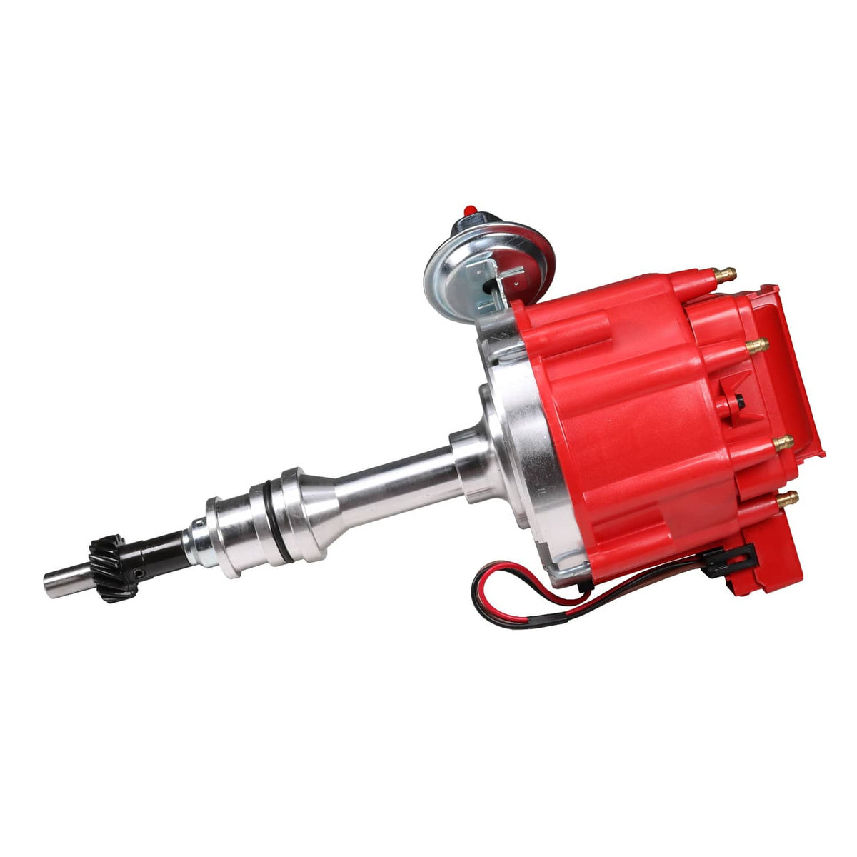 Bethesda Industrial Red HEI Distributor For Ford 351W Windsor w/ 65K Hi-output Coil & Pigtails NEW