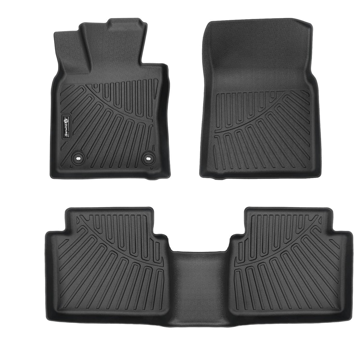 Bethesda Industrial TPE Floor Mats Liner For 2018 2019 2020 2021 2022 203 2024 2024 Toyota Camry FWD