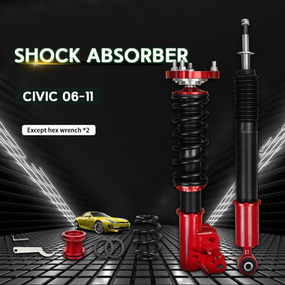 Bethesda Industrial Coilovers Suspension Kits Adjustable Height Struts Shocks For 06-11 Honda Civic