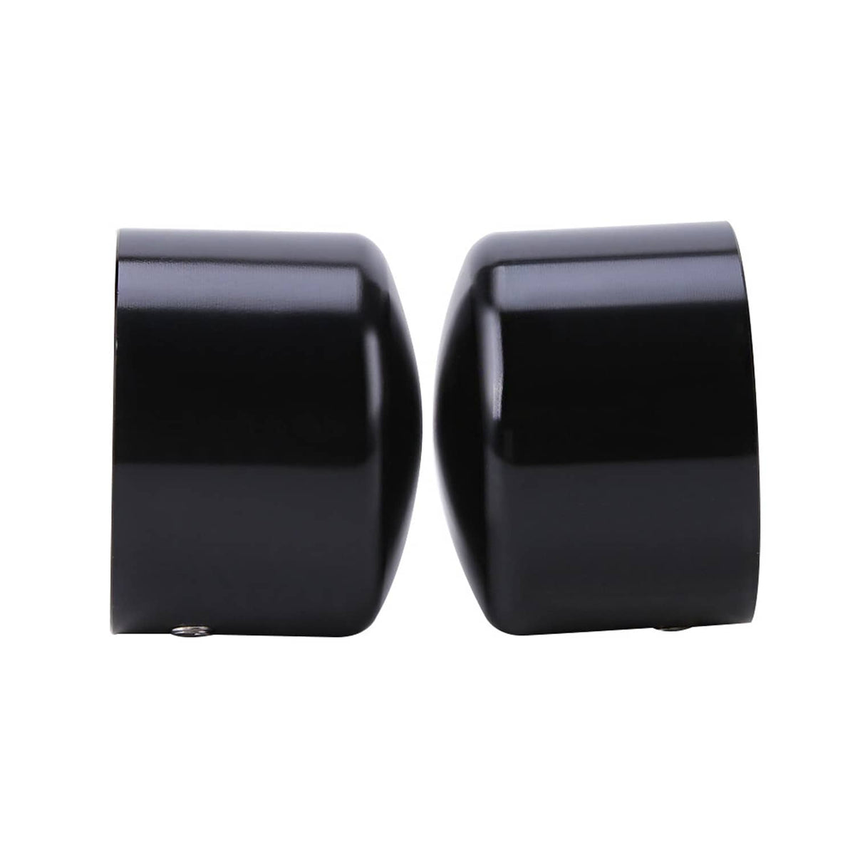 Bethesda Industrial Black Front Axle Cap Nut Covers Fit for Harley Touring Street Road Glide King