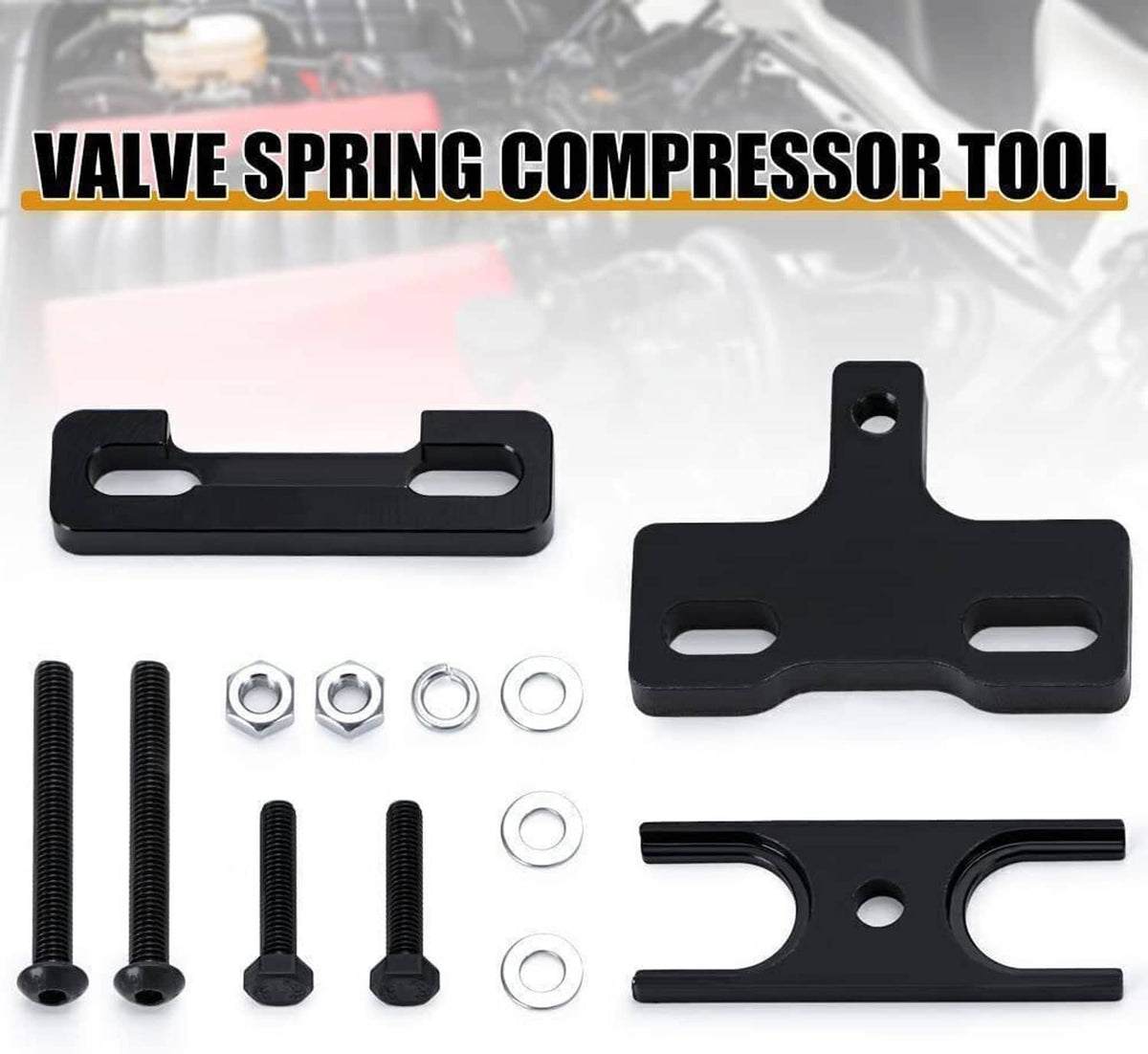Bethesda Industrial For GM Chevy LS LS1 Engine Valve Spring Compressor & Air Valve Holding Hose Tool